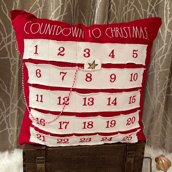 RAE DUNN FARMHOUSE HOME DECOR XMAS CHRISTMAS HOLIDAY ADVENT CALENDAR SANTA BABY - Picture 2 of 6